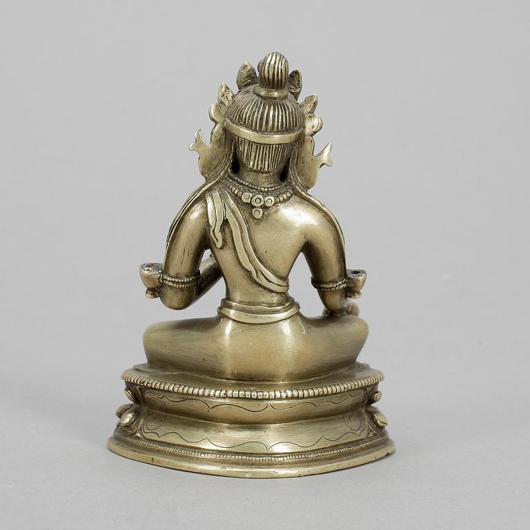 BUDDHA, brons, Tibet, 1800/1900-tal.