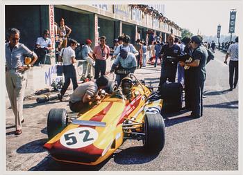 Kenneth Olausson, ”Ronnie Peterson på Monza, 1970”.