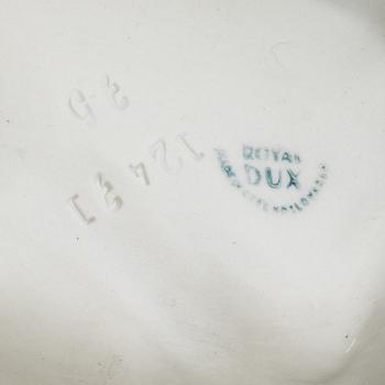 Figurin, porslin, Royal Dux, Tjeckoslovakien.