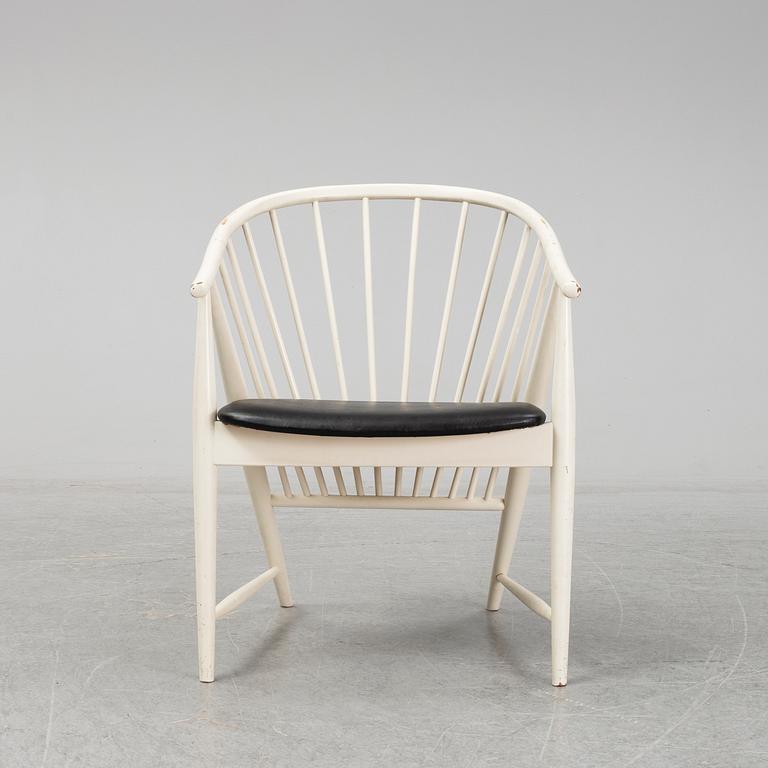 SONNA ROSÉN, fåtölj, "Solfjädern", Nesto Nässjö Stolfabrik AB.