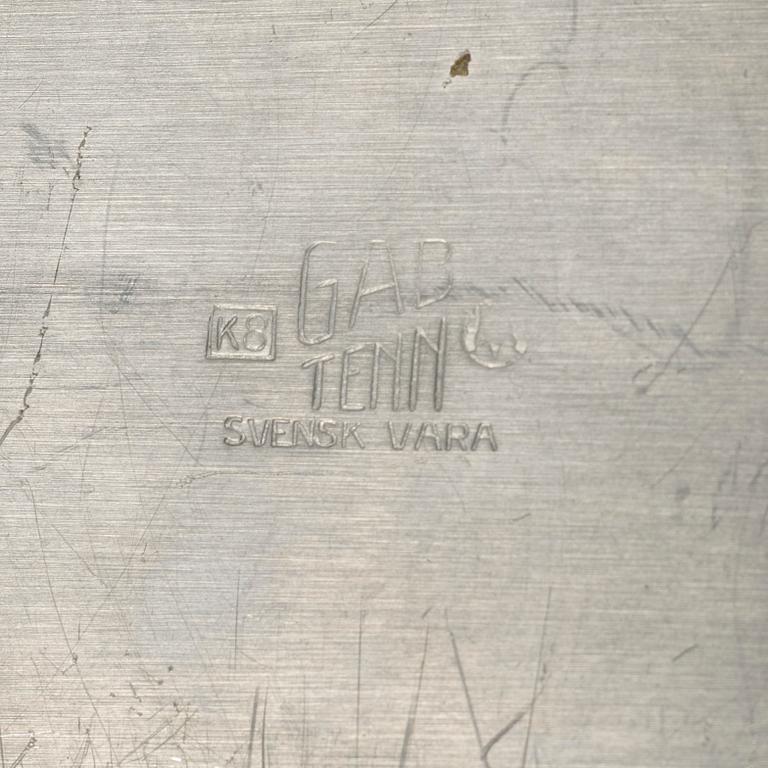 Ask, tin, functionalism, GAB, Stockholm, 1936.