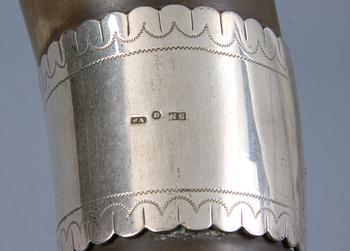 DRYCKESHORN, nysilver, 1900-talets första kvartal.