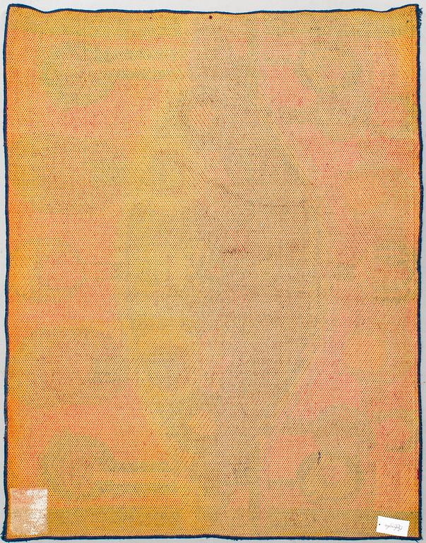 Oili Mäki, ryamatta. Ca 174x136 cm. Modellen formgiven på 1960-talet.