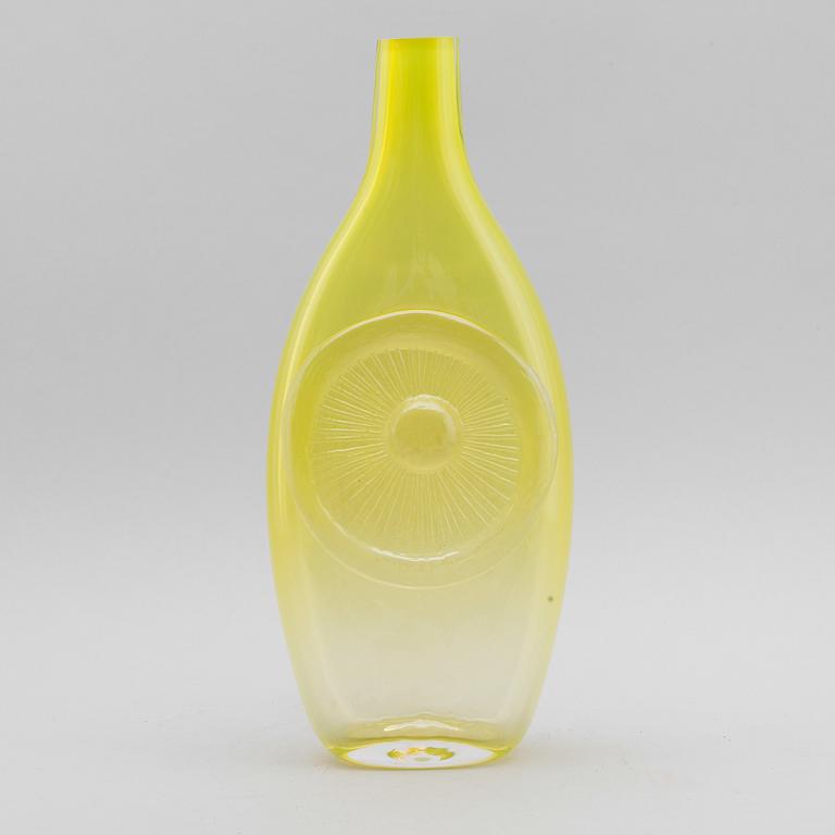 VAS, glas, "Yellow Sun", Morgan Persson, Målerås, 2013.