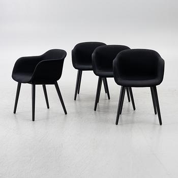 Chairs, 4 pcs, "Fiber armchair", Iskos-Berlin, Muuto.