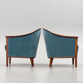 A pair of "Fabiola" armchairs, Bröderna Andersson, Sweden.