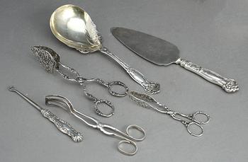 PARTI SILVER, mestadels Sverige, 1900-tal.  ca 776 gram.