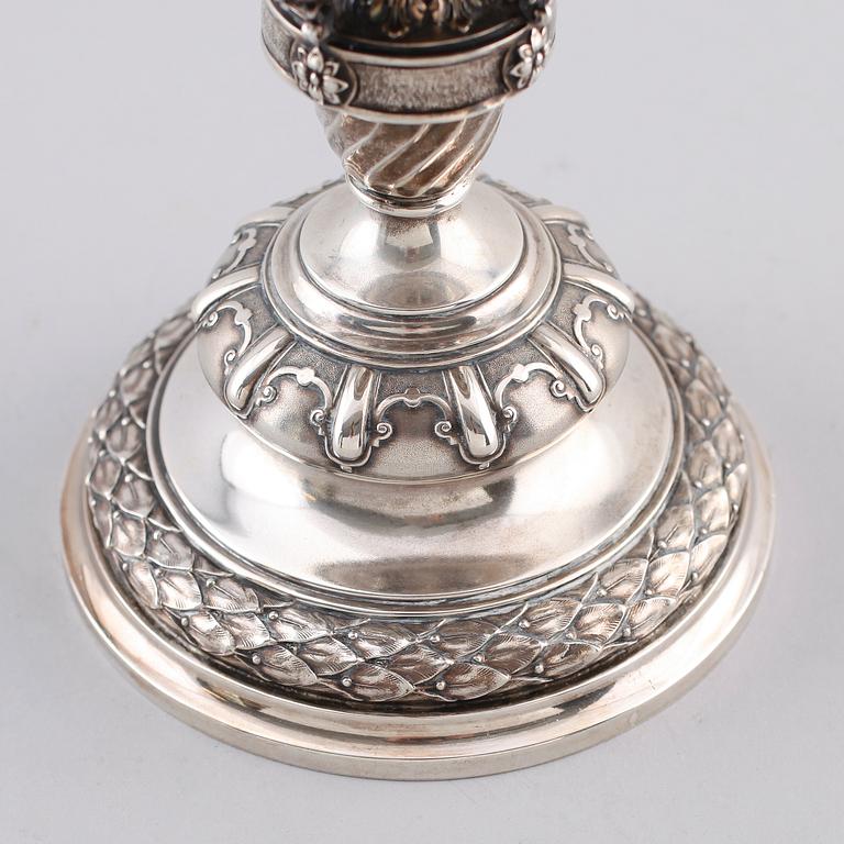 POKAL, silver, C.G Hallberg, 1887.