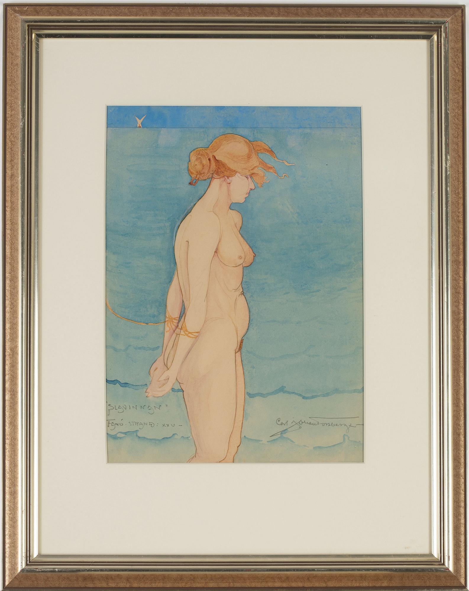 Carl Johan Forsberg, "Slavinnan".