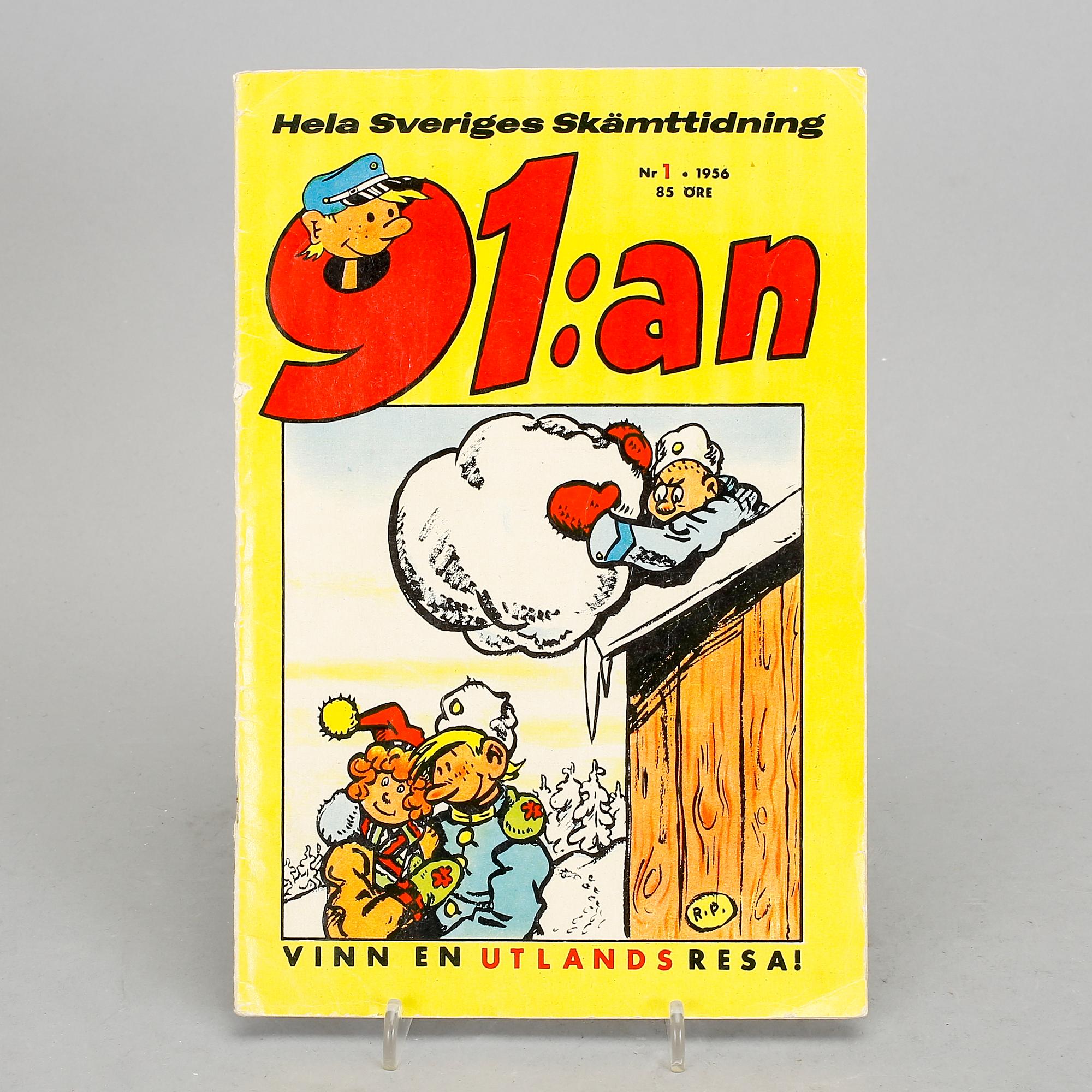 SERIETIDNING, 91:an, nr 1 1956.
