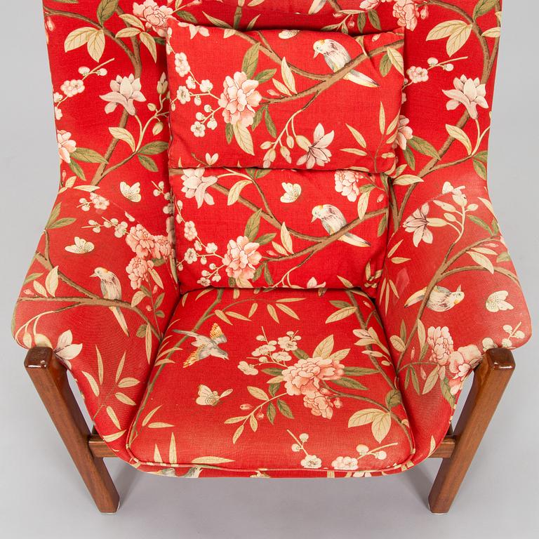 Carl Gustaf Hiort af Ornäs, fåtölj, "Caravelle", för Puunveisto Oy - Träsnideri Ab, 1960-tal.