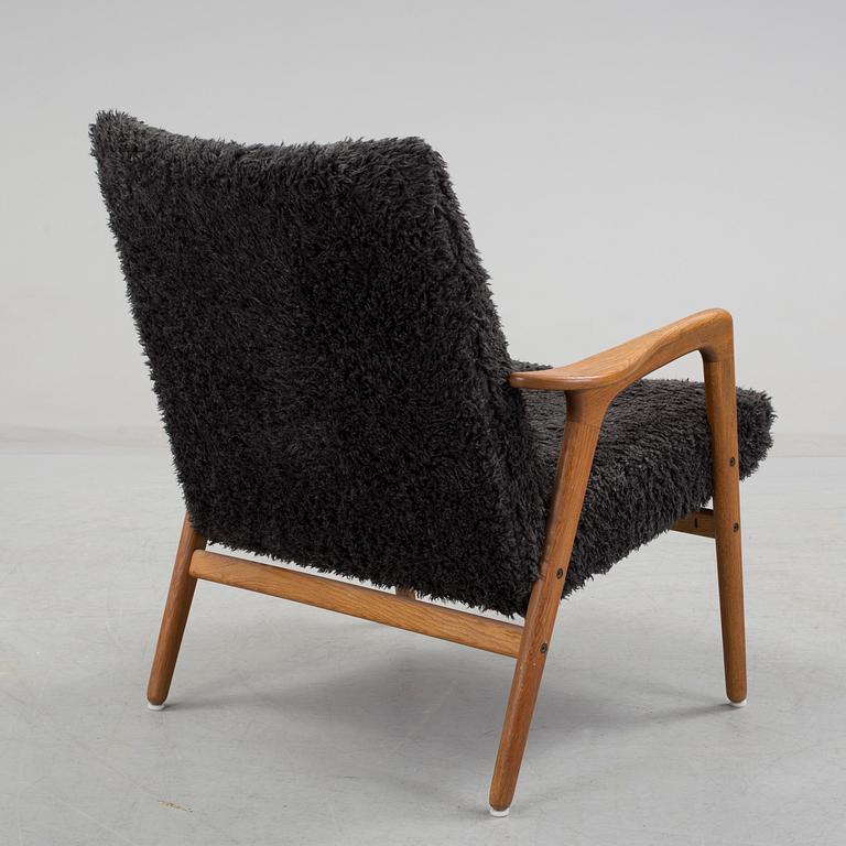 YNGVE EKSTRÖM, a 'Mingo' oak armchair, designed in 1956.