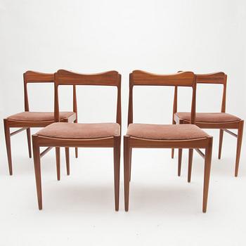 BORD och STOLAR, 4 st, 1960-70-tal.