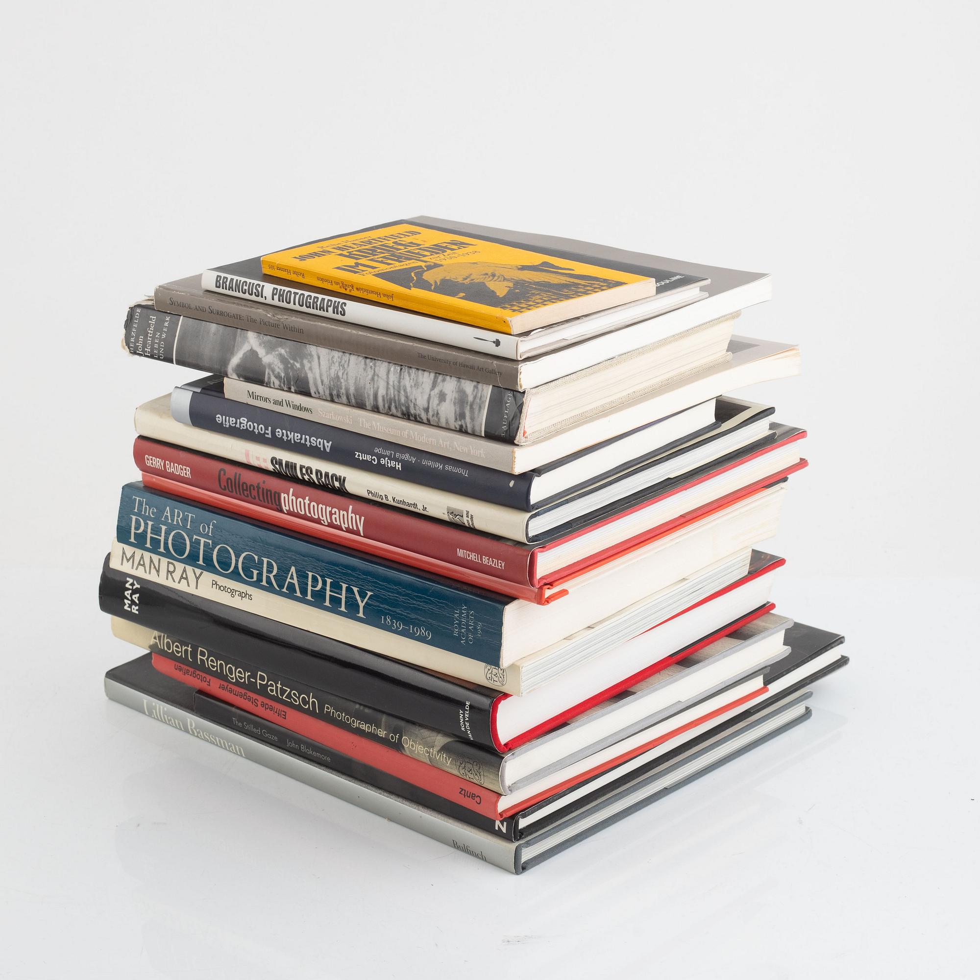 Collection of photo books, classic works - history of photography, 16 volumes.