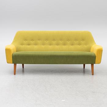 A Swedish sofa and chair, mid 20th century.