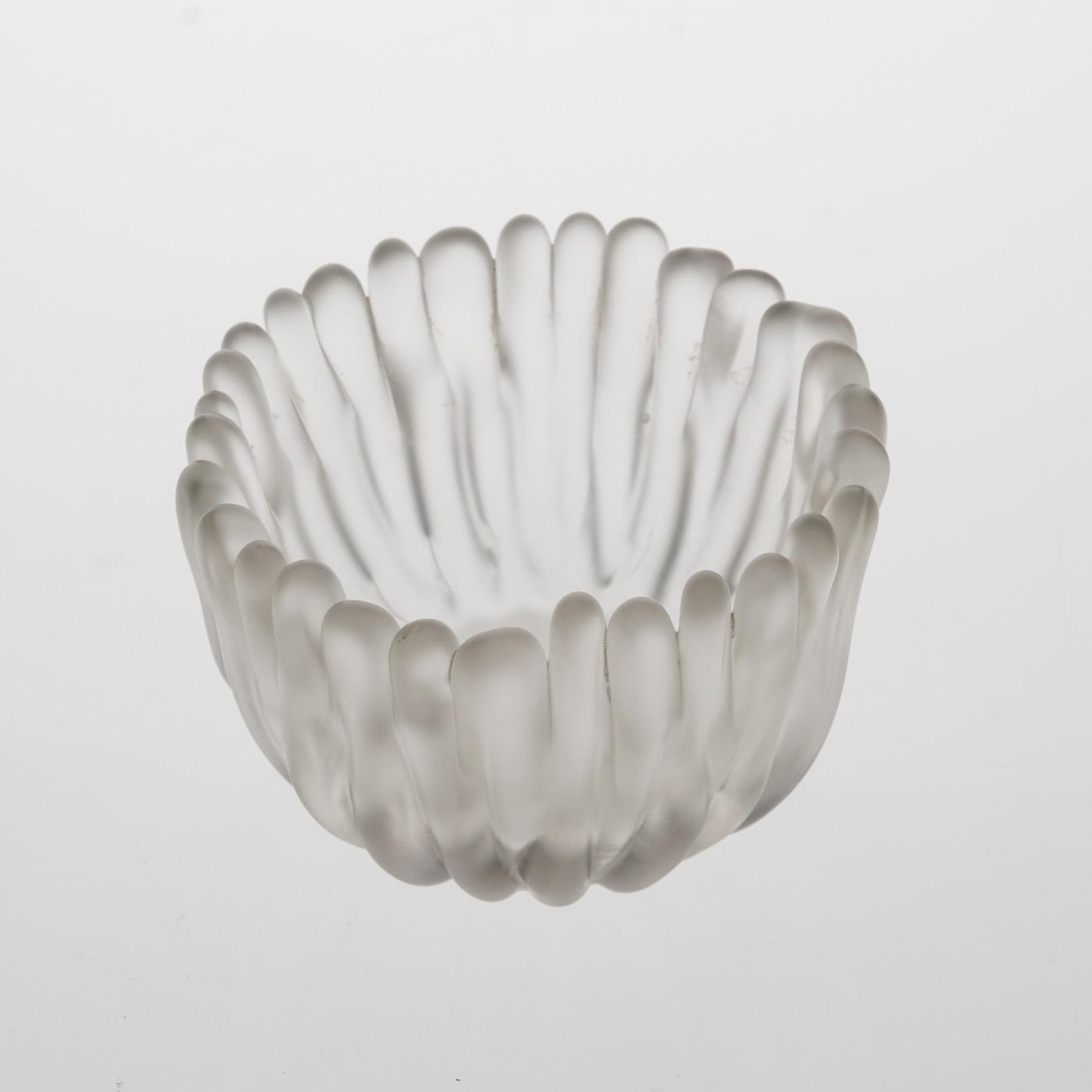 SKÅL, glas, "Renlav", signerad Tapio Wirkkala Iittala 3516.