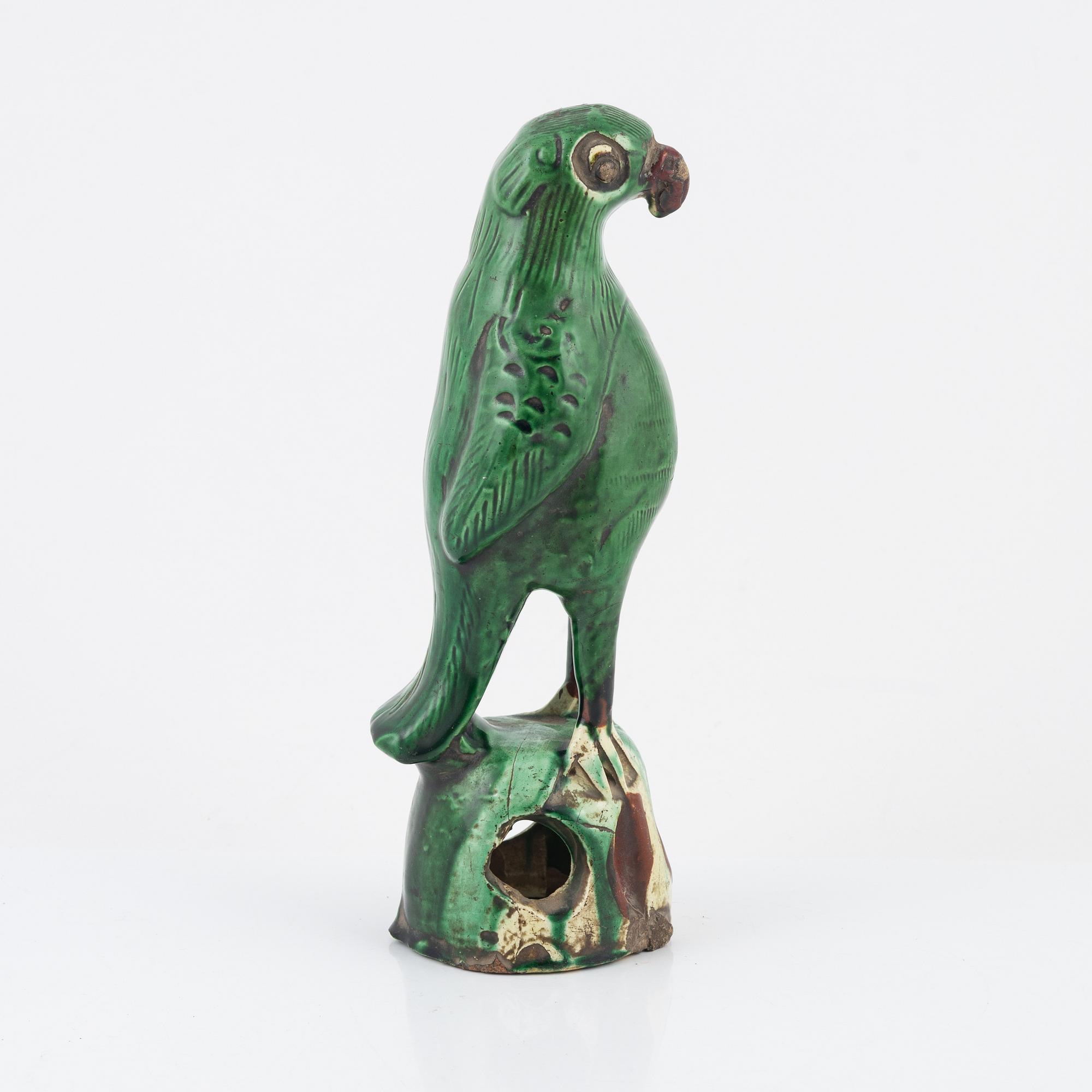 A Chinese porcelain figurine,  late Qing dynasty, circa 1900.