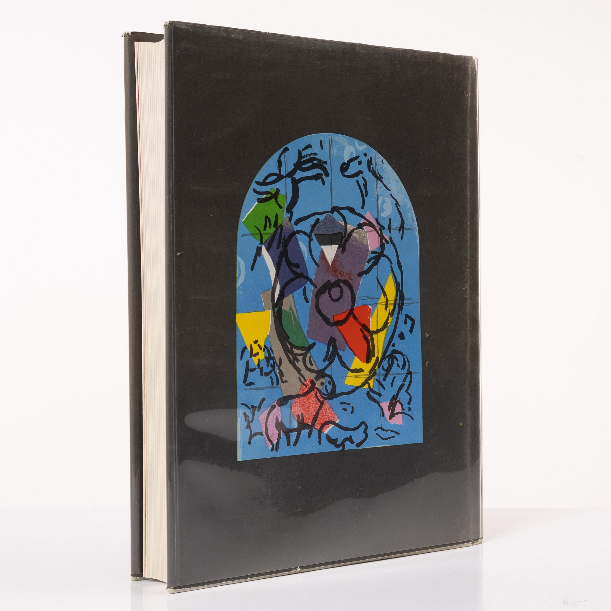 Marc Chagall, Book "The Jerusalem Windows", André Sauret, Monte Carlo, 1962.