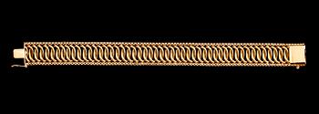 ARMBAND, 18 k guld. Vikt 20 g.
