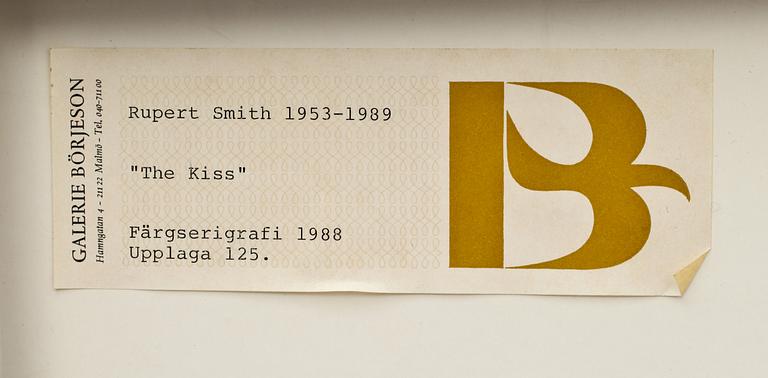 RUPERT JASEN SMITH, färgserigrafi, sign o numr 62/125.