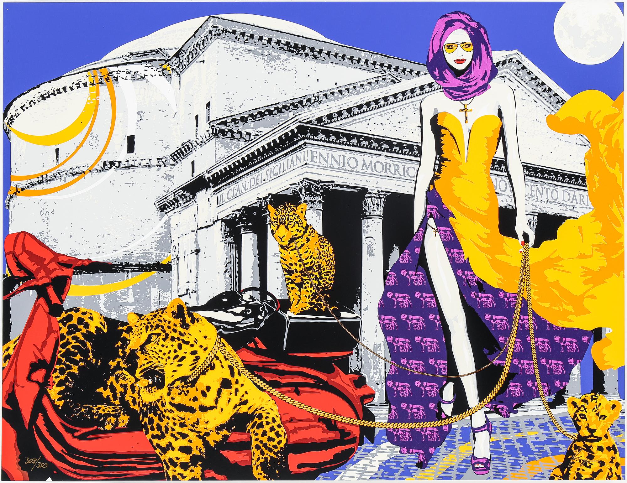 RICHARD RYAN, 4st, färgserigrafier, mapp, signerade och numrerade 303/350.