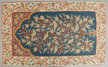 BRODERI, ull, tidigt 1900-tal.