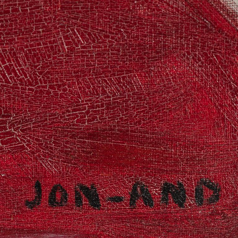 John Jon-And, oil on canvas, signed, verso dated 1918.