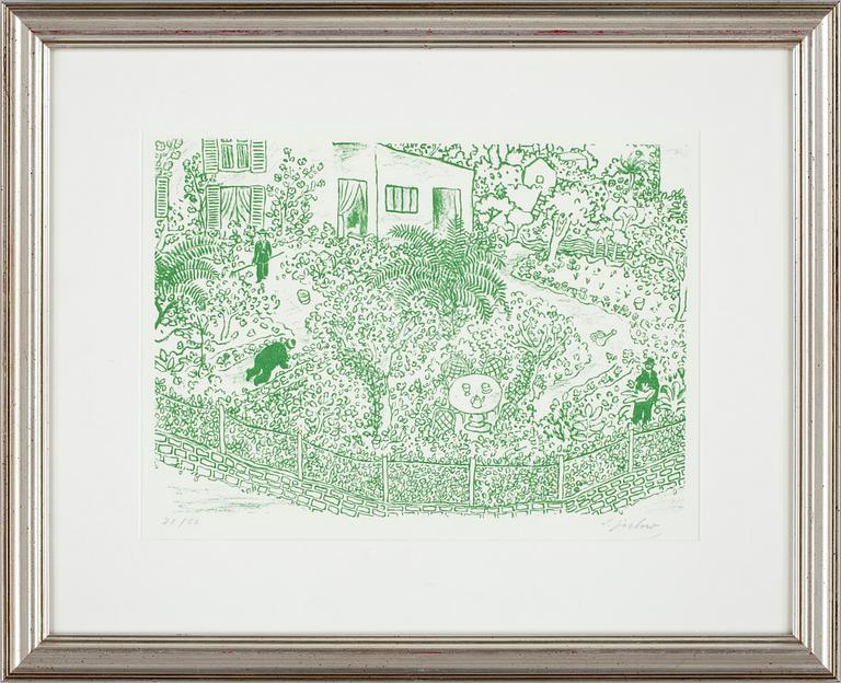 LENNART JIRLOW, litografi, sign o numr 21/50.