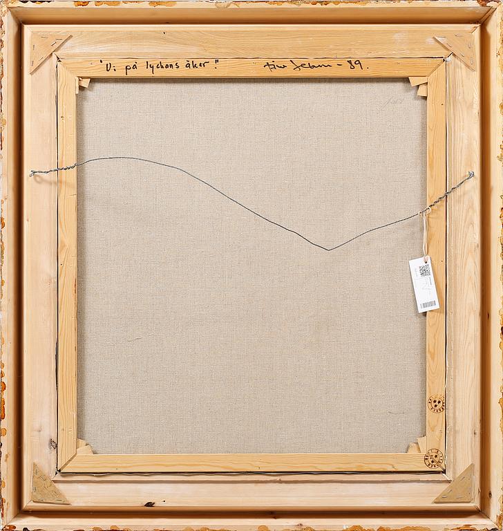 ÅKE LEXMON, olja på duk, signerad och daterad 89.