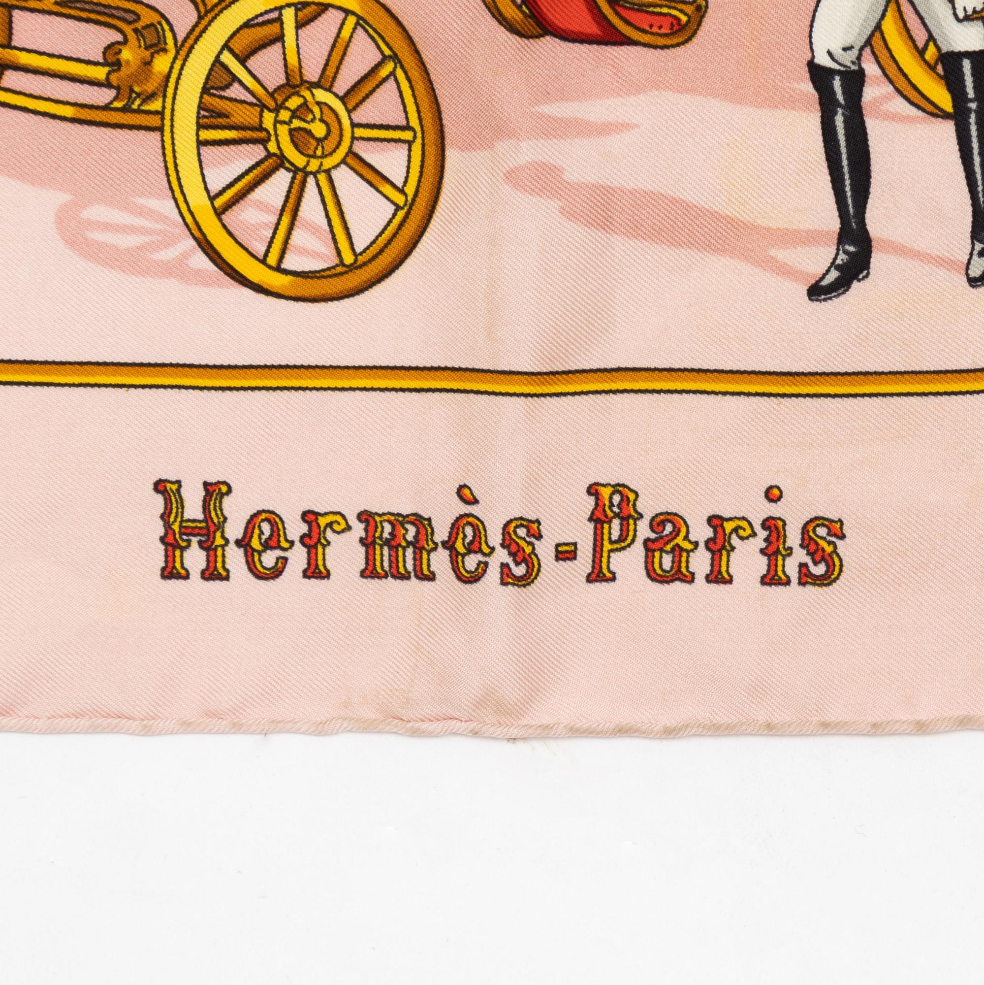 Hermès, scarf, 'Grand Cortege à Moscou'.