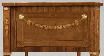 SKRIVBORD, av Georg Haupt (mästare i Stockholm 1770-1784), ej signerat. Gustavianskt.