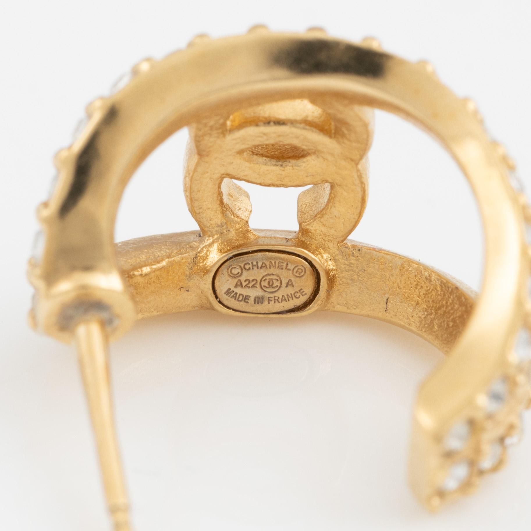 Chanel, a pair of earrings, 2022.