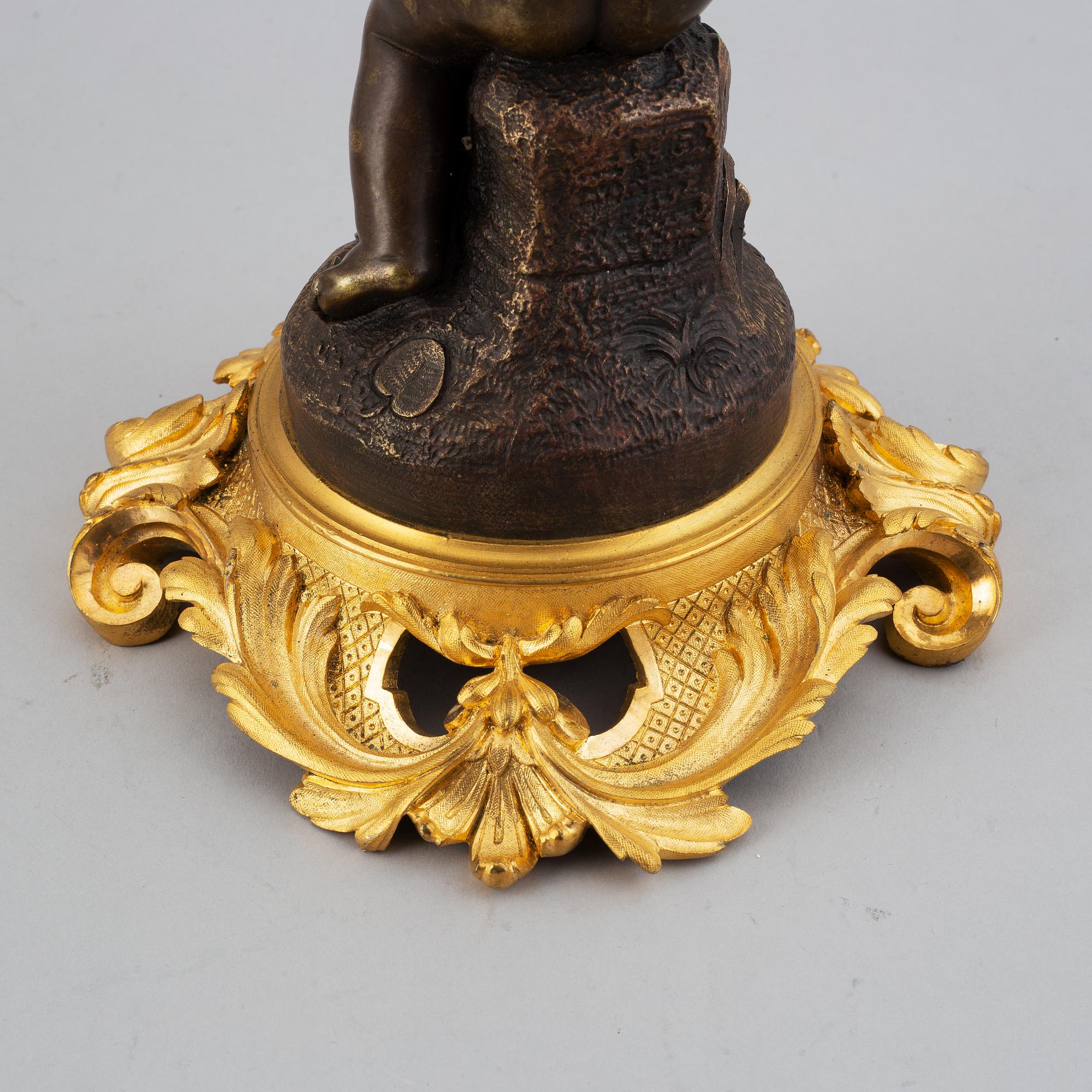 Skål på fot / tazza, Alfred Daubrée, Paris, 1800-talets andra hälft.