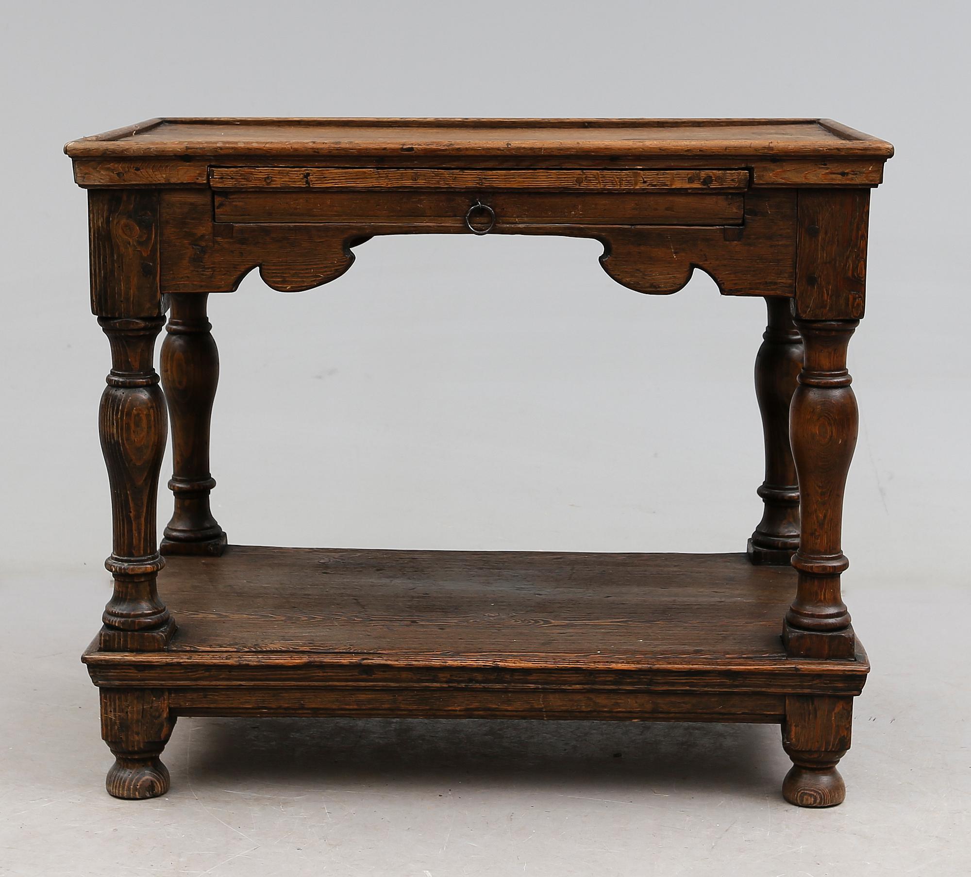 BORD, barock, 1700-tal.