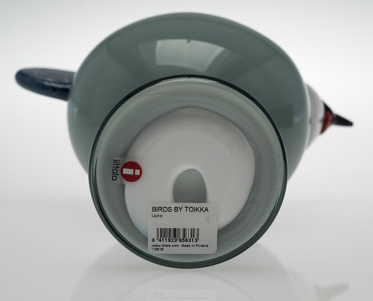 OIVA TOIKKA, BIRD. Uuno. Sign. O. Toikka Iittala.