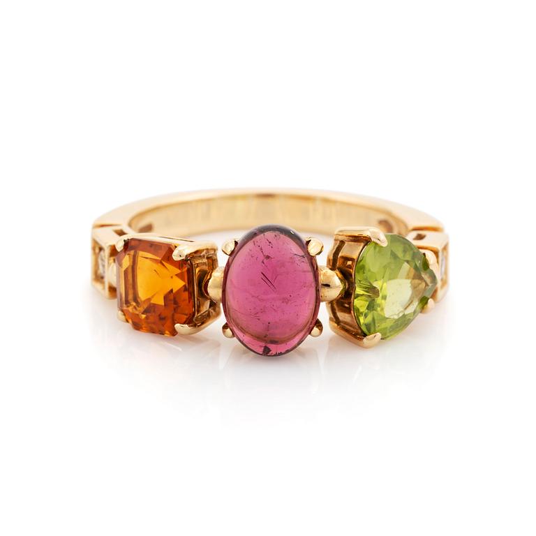 A Bulgari "Allegra" ring.