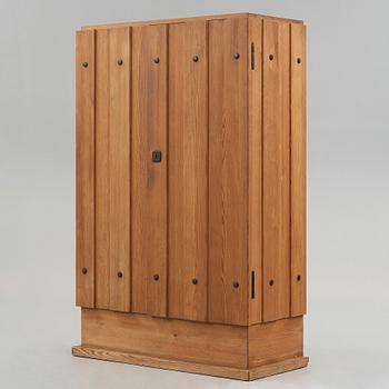 Axel Einar Hjorth, a 'Lovö' stained pine cabinet, Nordiska Kompaniet, Sweden 1930's.