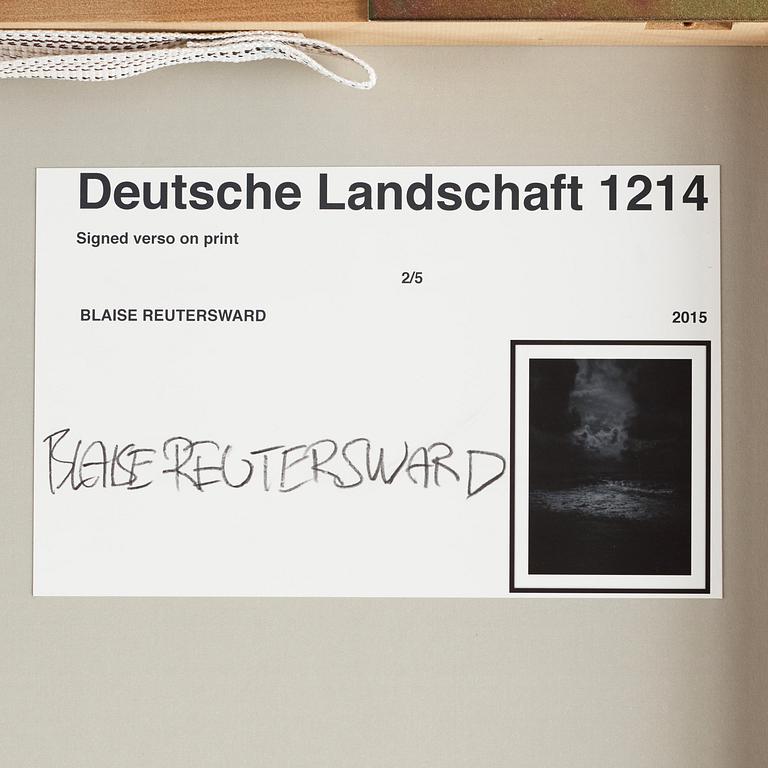 Blaise Reutersward, "DL1214", 2015.