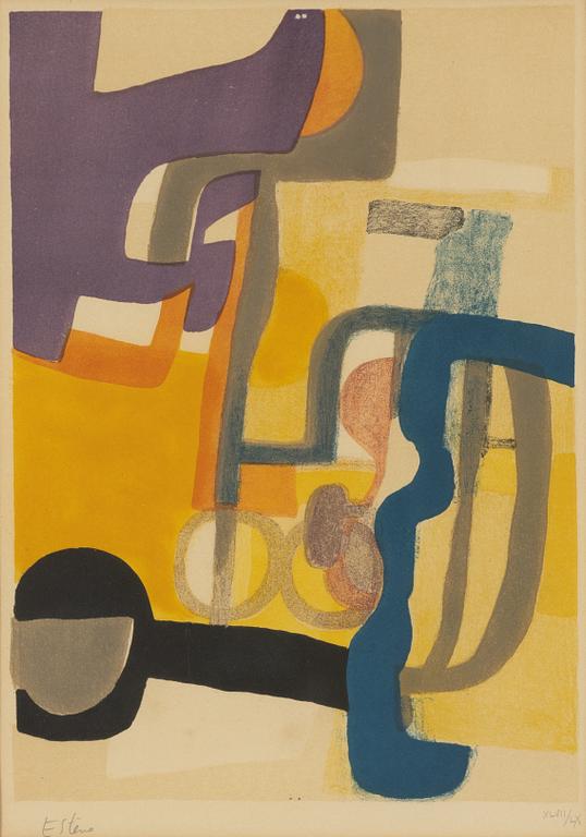 Maurice Estève, "Jour de fête".