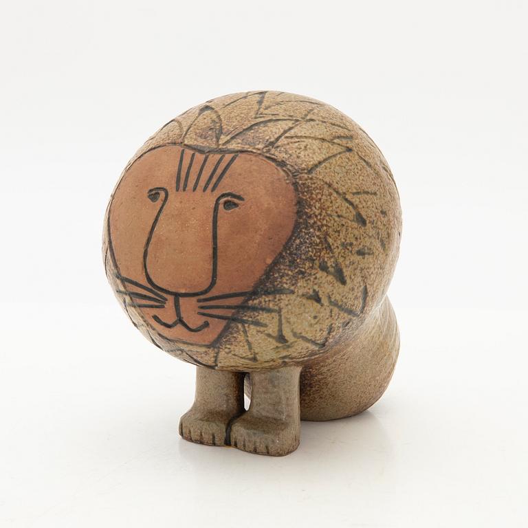 Lisa Larson, The lion figure, stoneware, "Lejon Midi", Gustavsberg.