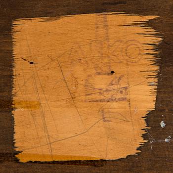 Maija Heikinheimo, sidobord, "Apu 604", märkt Asko. Modellen formgiven 1934.