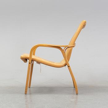 Yngve Ekström, fåtölj, "Laminett", Swedese, modern tillverkning.