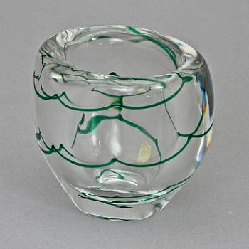 VAS, glas, Vicke Lindstrand, Kosta, 1900-talets mitt.