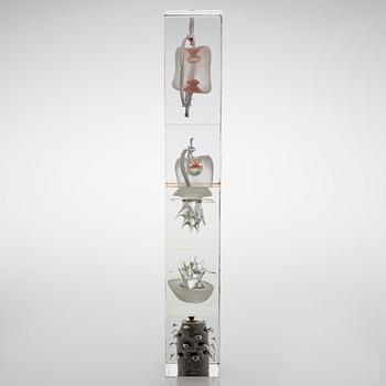 Oiva Toikka, glasskulptur, signerad Oiva Toikka Nuutajärvi Notsjö.