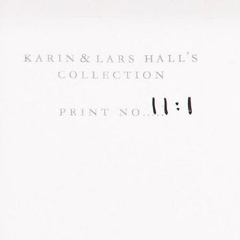 KARIN BERGLUND, Gummitryck, sign o numr 2/12.