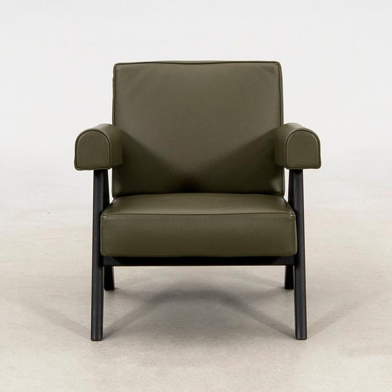 Pierre Jeanneret, fåtölj "053 Capitol Complex Armchair" Vitra 2000-tal.