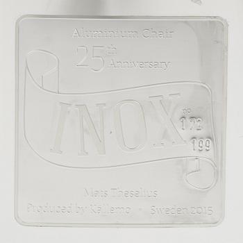 Mats Theselius, fåtölj, "Inox", ed. 172/199, Källemo, Värnamo, efter 2015.
