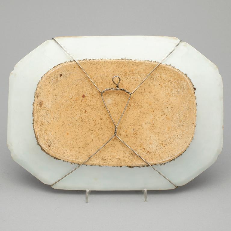 STEKFAT, porslin, Kina, Qianlong, 1700-tal.