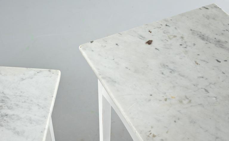 SÄNGBORD, ett par, 1900-talets första hälft.