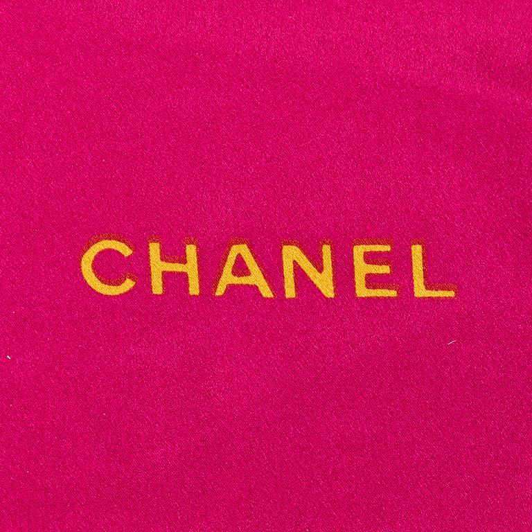 Chanel, a silk scarf.